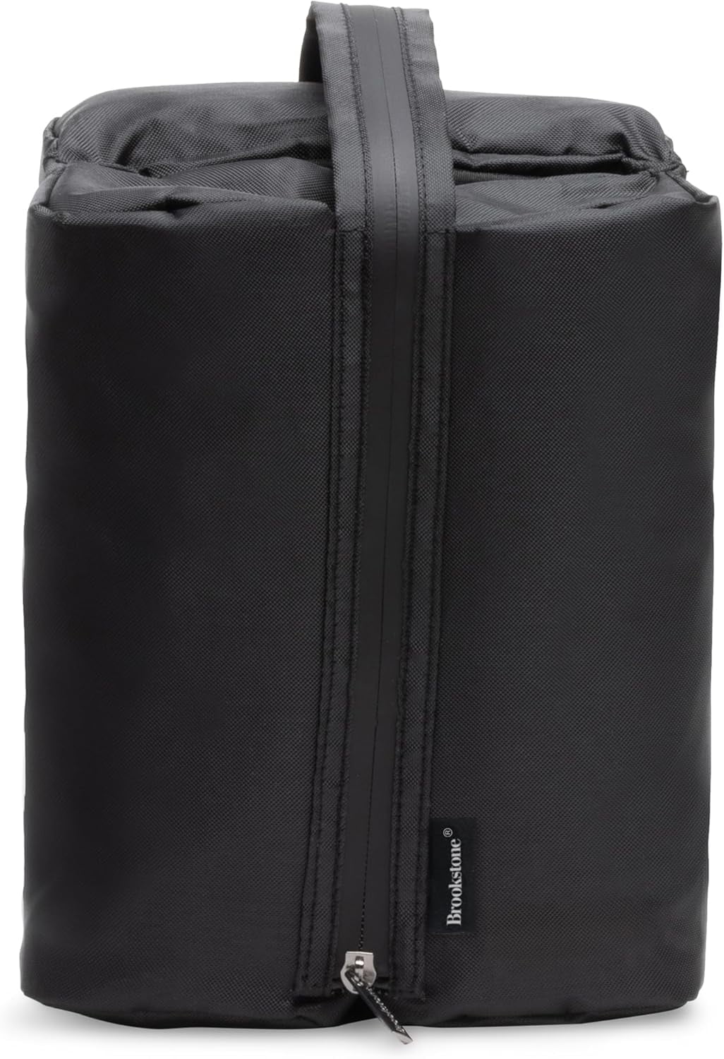 Brookstone X Christian McCaffrey Collection Travel Toiletry Cube - Foldable Ripstop Water Resistant Interior Toiletry Bag