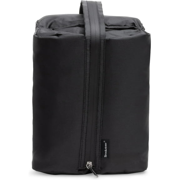 Brookstone X Christian McCaffrey Collection Travel Toiletry Cube - Foldable Ripstop Water Resistant Interior Toiletry Bag