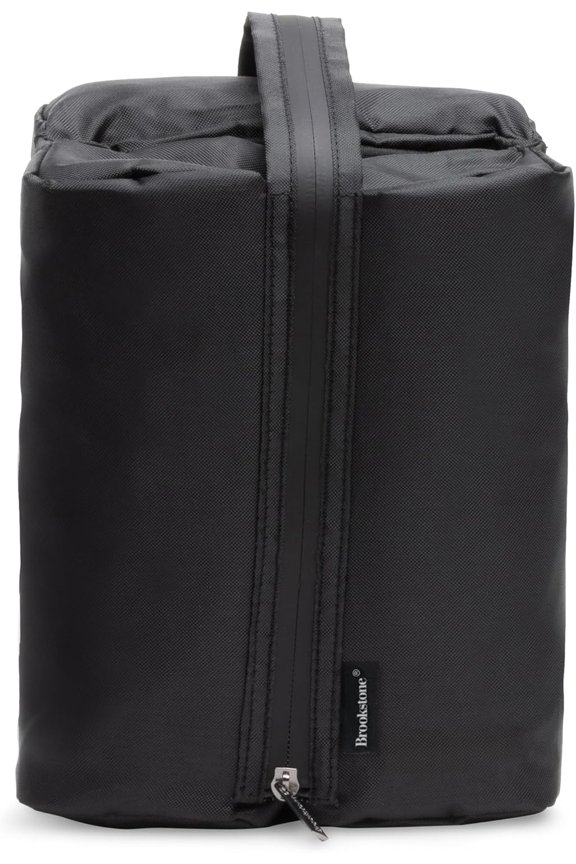 X Christian McCaffrey Collection Travel Toiletry Cube - Foldable Ripstop Water Resistant Interior Toiletry Bag
