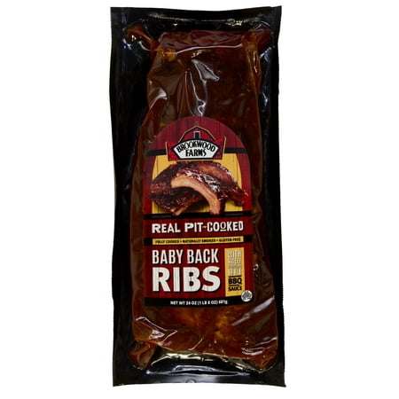 Brookwood Farms, Sweet Carolina, Pork Baby Back Ribs, 24 oz (Fresh)