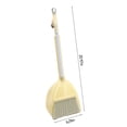 thumbnail image 1 of Broom Dustpan Combo Lightweight Broom Dustpan Combo - Corner Cleaning Kit with Built-In Comb & Stainless Handle Cleaning Kit, 1 of 7