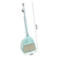thumbnail image 1 of Broom Dustpan Combo Lightweight Broom Dustpan Combo - Corner Cleaning Kit with Built-In Comb & Stainless Handle Cleaning Kit, 1 of 7