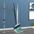thumbnail image 1 of Broom and Dustpan Set under $5! CQCYD Indoor Standing Broom and Dustpan Set with Scraping Teeth Cleaning Tools for Home Kitchen Bathroom Lightweight Easy Use Storage, 1 of 9