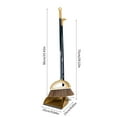 thumbnail image 1 of Broom and Dustpan Set For Home Dust Pan Wwith Long Handle Broom With Dustpan Combo Set For Home Kitchen Room Office Lobby Floor Use Upright Stand Up Sweeping, 1 of 6