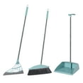 thumbnail image 1 of Broom, Dustpan, Squeegee Set, with 32Inch Long Handle, Upright Lobby Broom and Dustpan, Indoor Broom and Dustpan Set for Home Kitchen Office Floor Use, 1 of 9
