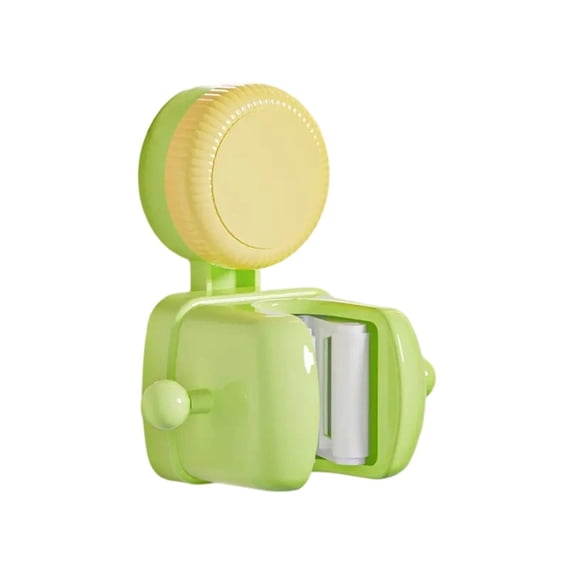 Broom Holder, Mop Gripper, Wall Mount Hanger, No Drill Adhesive Rack, Anti-slip Organizer, Storage Rack for Broom, Mop, Dustpan and Garage Cleaning Tools,Green
