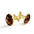 thumbnail image 1 of Broom Men Cufflinks Set for Formal Attire, Made of Stainless Steel, Ideal for Business Meetings and Weddings, 1 of 6