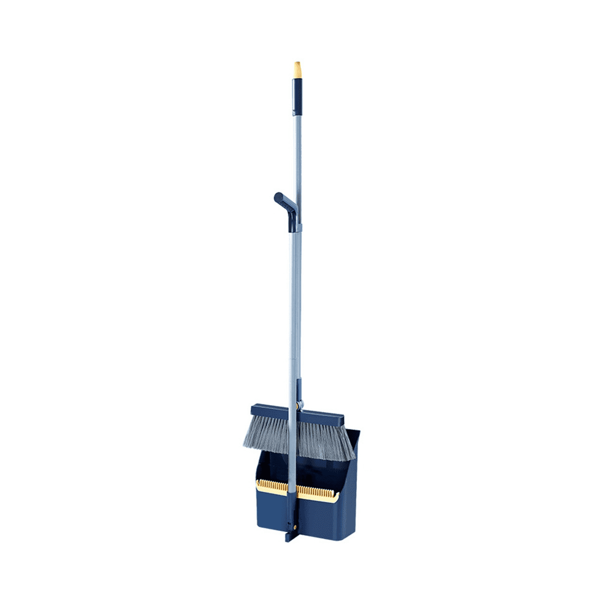 Broom and Dustpan Set,Foldable Extendable Broom Suit,Multifunction Household Dustless Dustpan