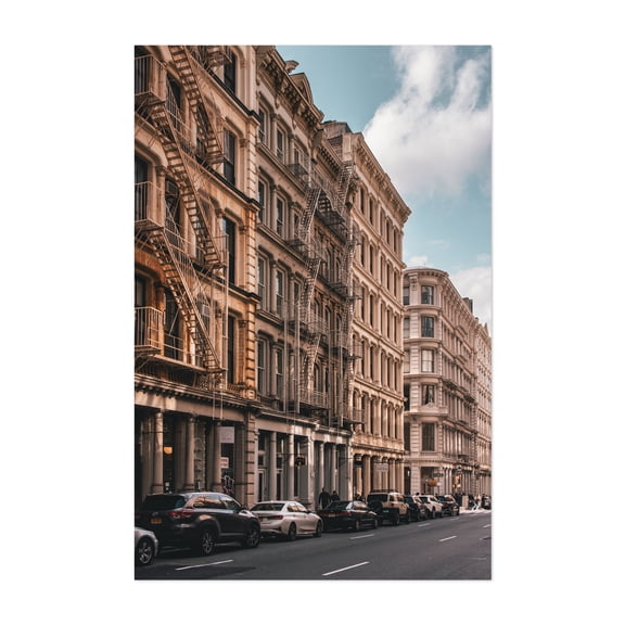 Broome Street, SoHo - Manhattan New York Photography Unframed Wall Art Print 5 x 7 inches