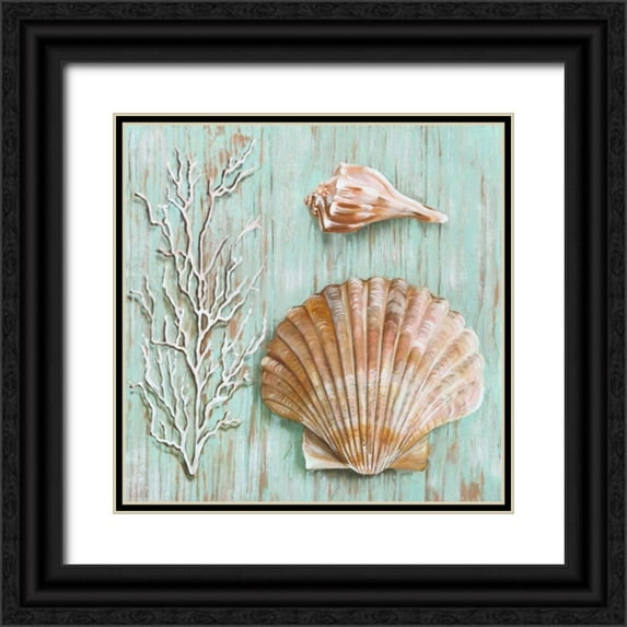 Broome, Ted 12x12 Black Ornate Wood Framed with Double Matting Museum Art Print Titled - Bretagne I