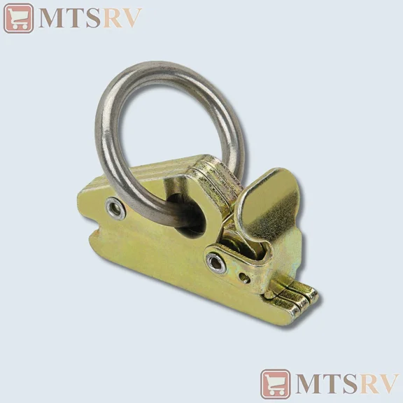 Brophy Etr6 5,500 Lb. Zinc O-Ring For E-Track System - Single - 2" Ring 10Mm New