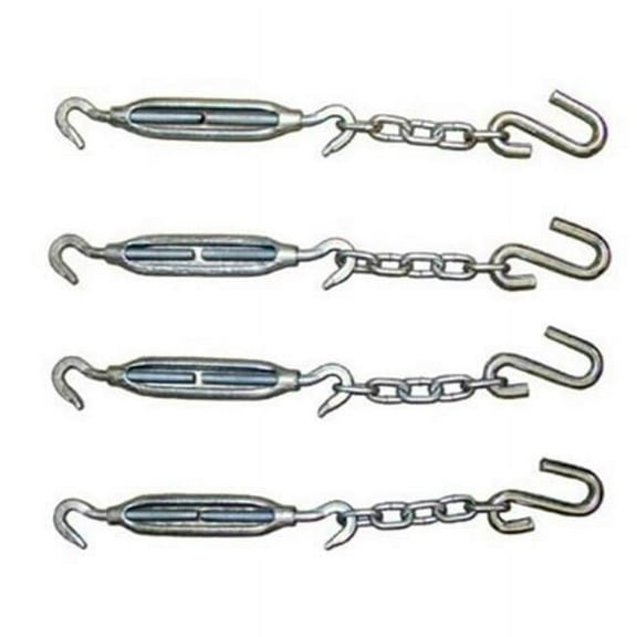 Brophy TDHP Tie-Down Hardware Package, Silver