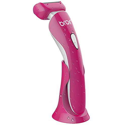 Brori Electric Razor for Women - Womens Shaver Bikini Trimmer Body Hair  Removal for Legs and Underarms Rechargeable Wet and Dry Painless Cordless  with