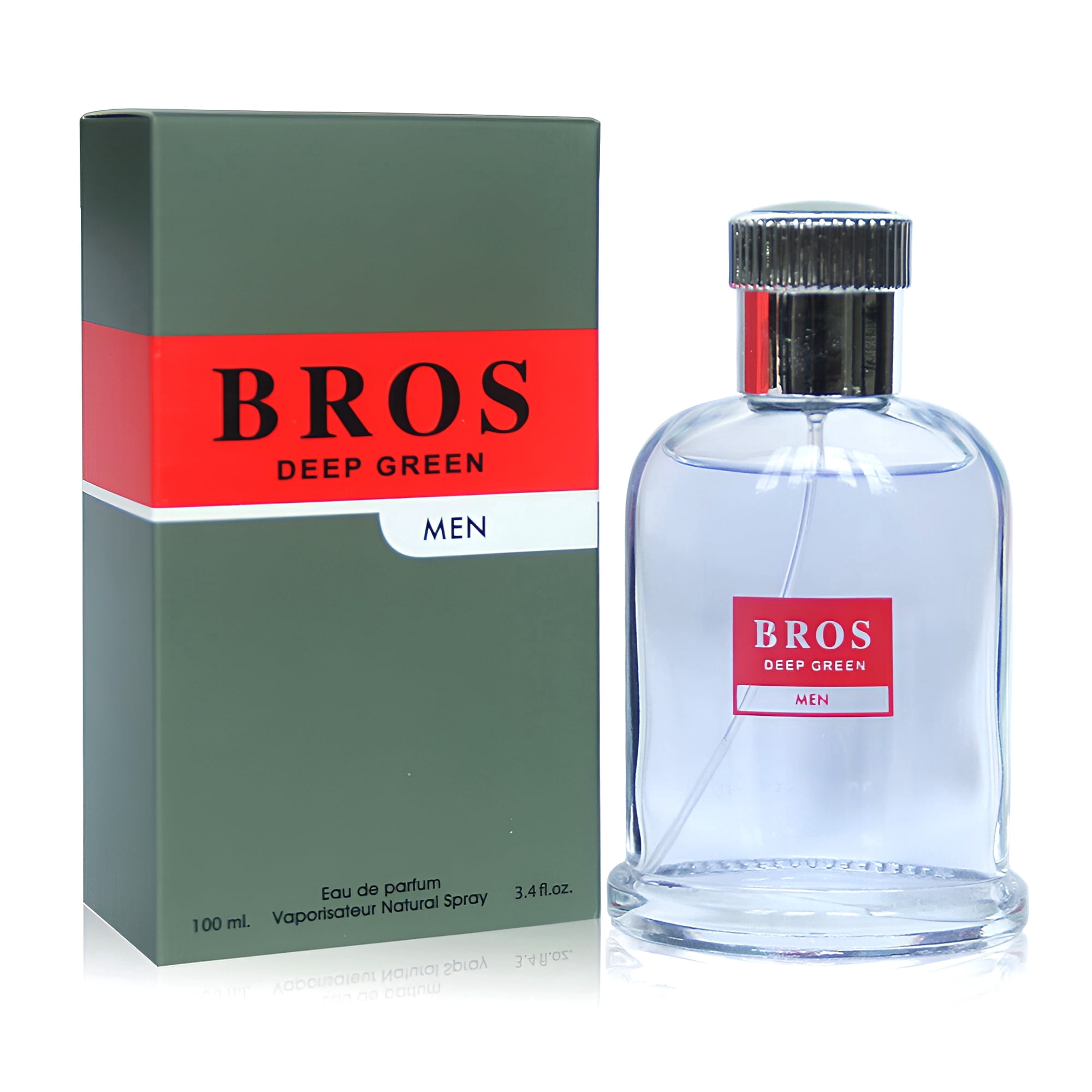Bros Deep Green Men's Cologne Calabrian Bergamot, Vanilla, Cedar ...