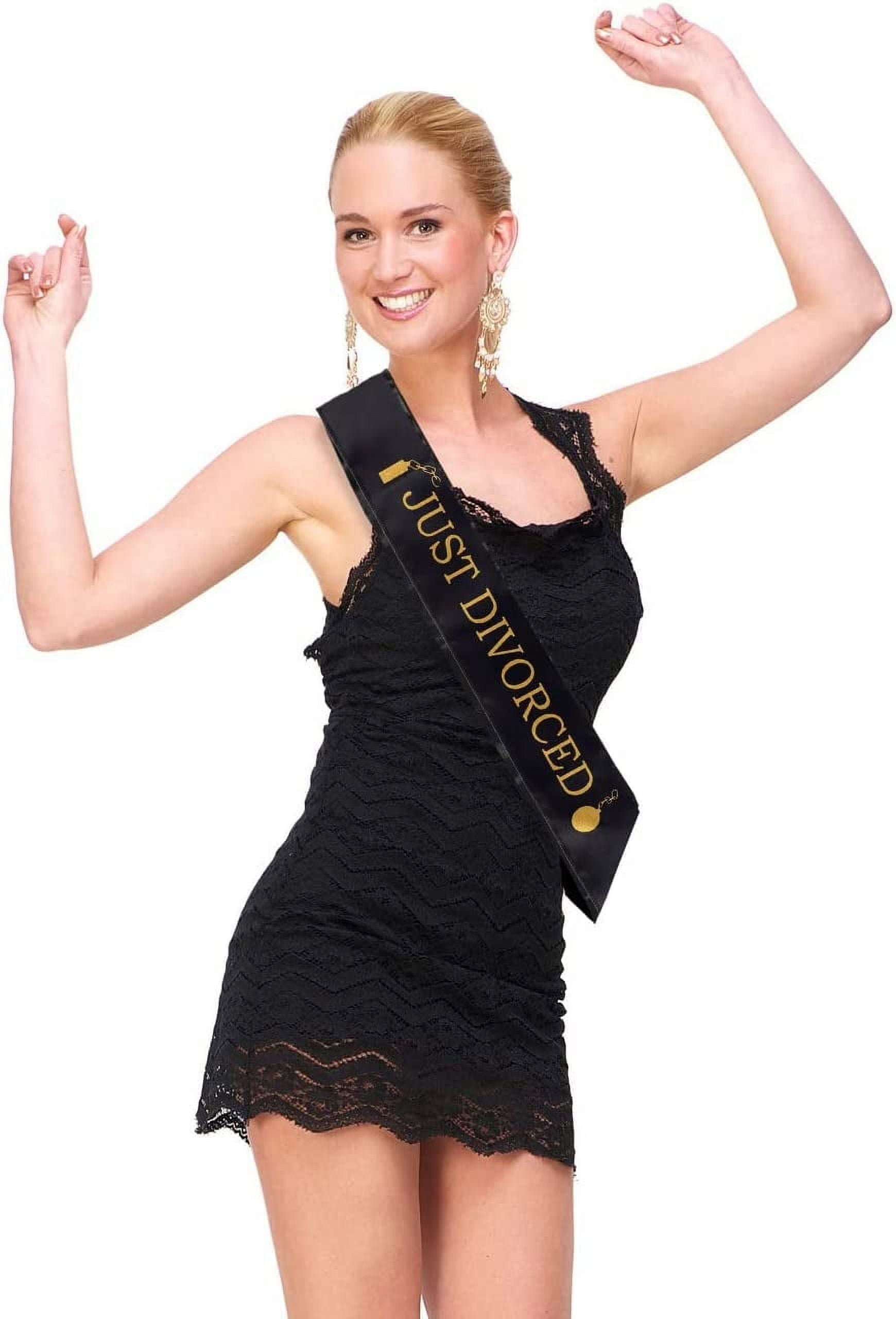 open lace back dress Amazon.com: Divorce Party Decorations for Men Women Black Gold Divorced  Banner Balloons Swirls Just Divorced Sash The End of An Error Divorce  Banner Funny Divorce Gifts Breakup Party Decorations Supplies : Toys