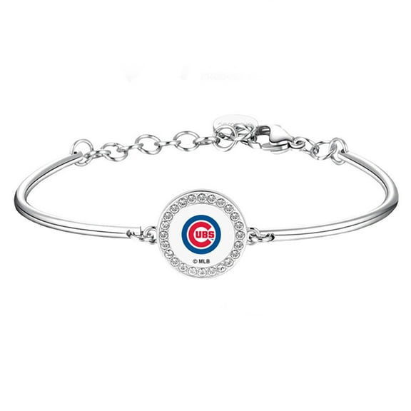 Brosway Silver Chicago Cubs Team Bracelet