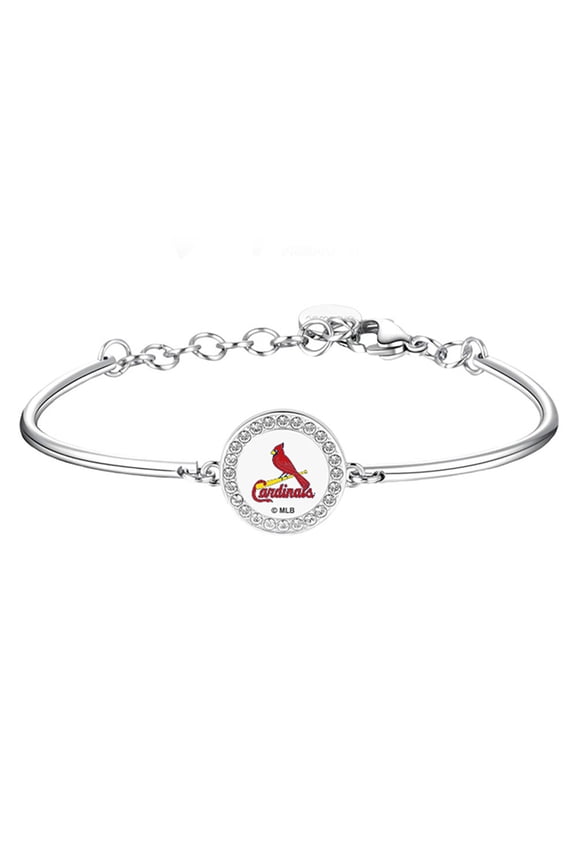 Silver St. Louis Cardinals Team Bracelet