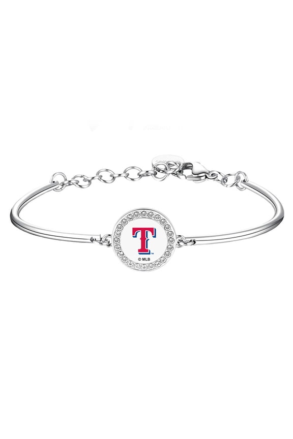 Silver Texas Rangers Team Bracelet