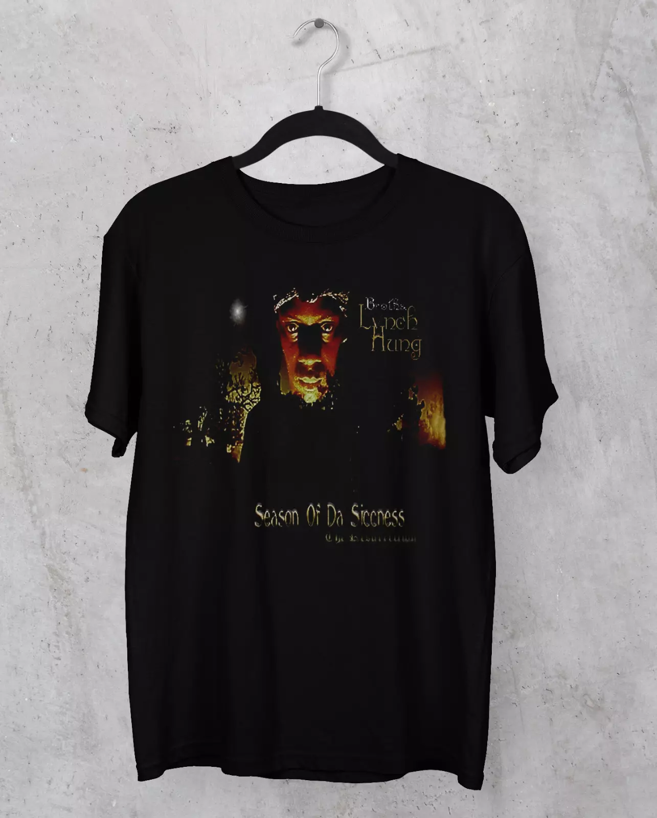 Brotha Lynch Hung Rapper Album Black T Shirt