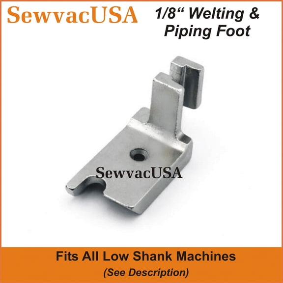 Brother 1/8 Inch Welting & Piping Foot Fits Models In Description