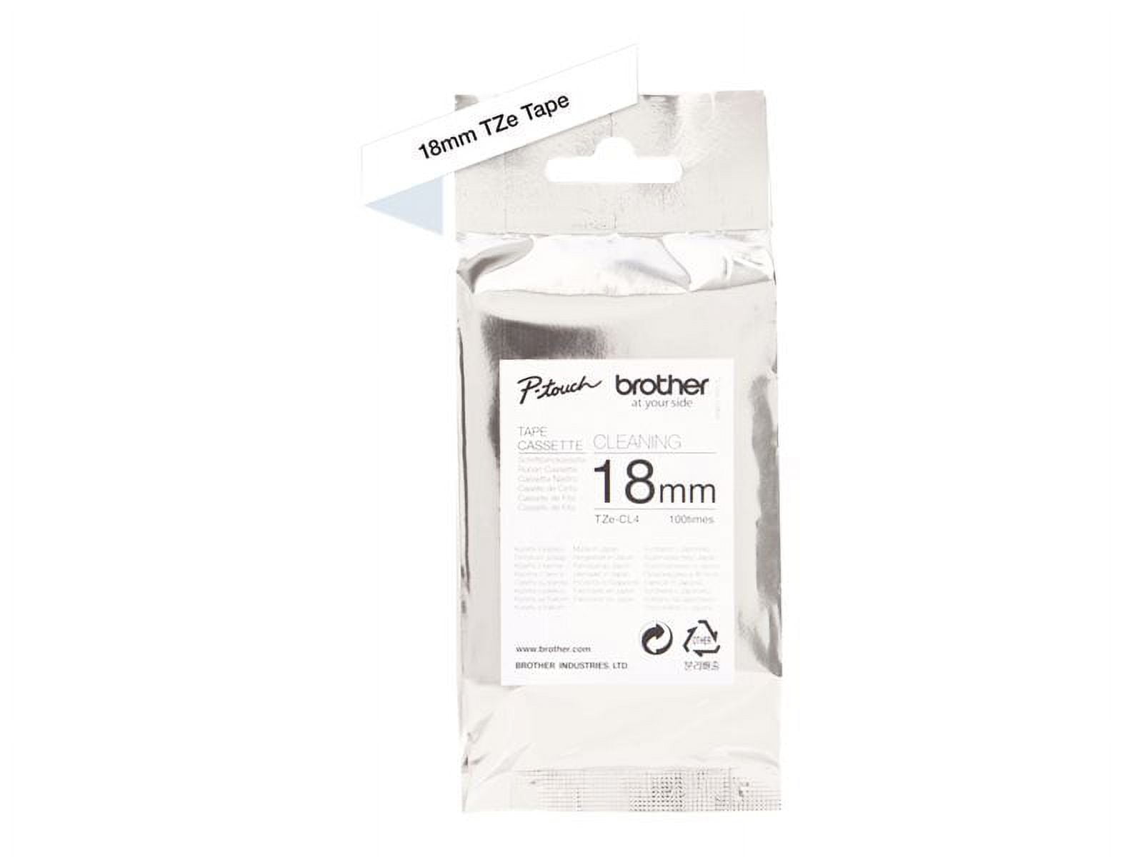 Brother 3/4" tze tape 18mm dry cleaning tape