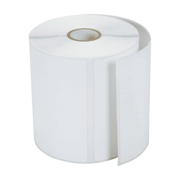 Brother 4" x 6" White Standard Direct Thermal Paper Label, 500 Labels/Roll, 8 Rolls