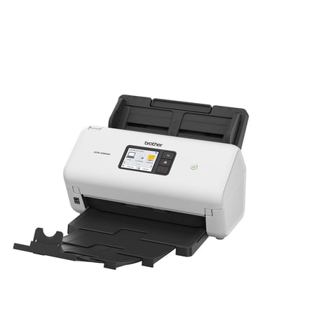 Brother ADS-3350W Wireless High-Speed Desktop Scanner with 2.8-inch Touchscreen & Multiple Connectivity Options - Scans Up to 40ppm