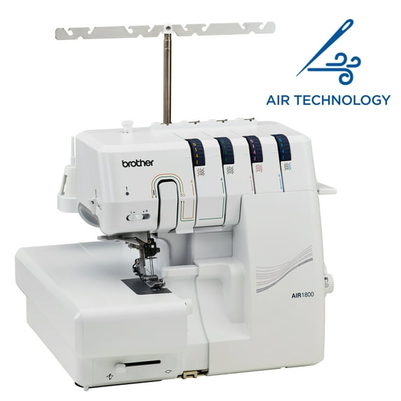 Brother AIR1800 Serger with Air Threading Technology and Easy One-Touch Threading