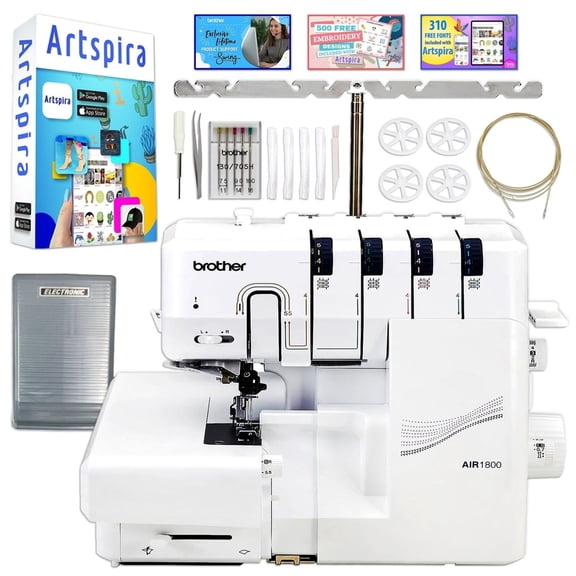Brother Air1800 Air Serger with Jet-Air Threading