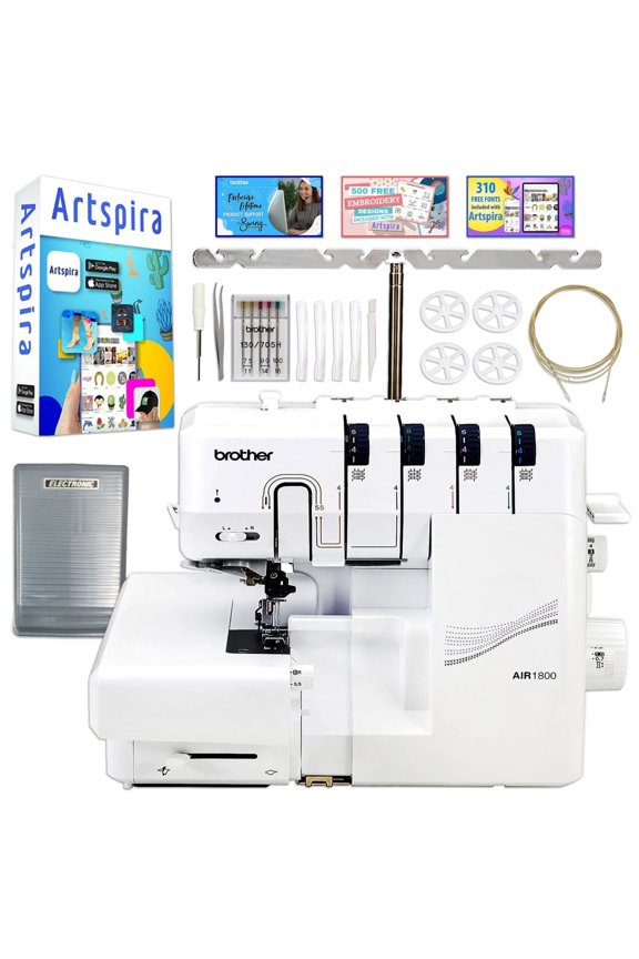 Air1800 Air Serger with Jet-Air Threading