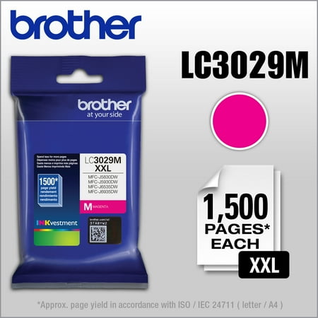 Brother Genuine LC3029M High-yield Printer Ink Cartridge