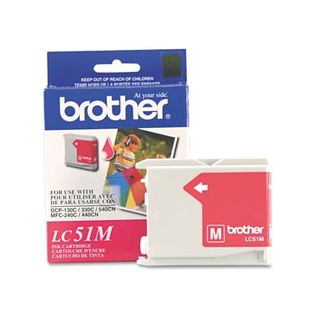 Brother LC51M Innobella Ink, Magenta