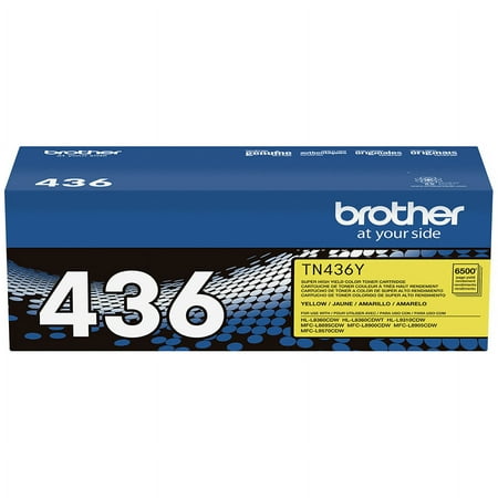 Brother - TN436Y Super High-Yield Toner Cartridge - Yellow