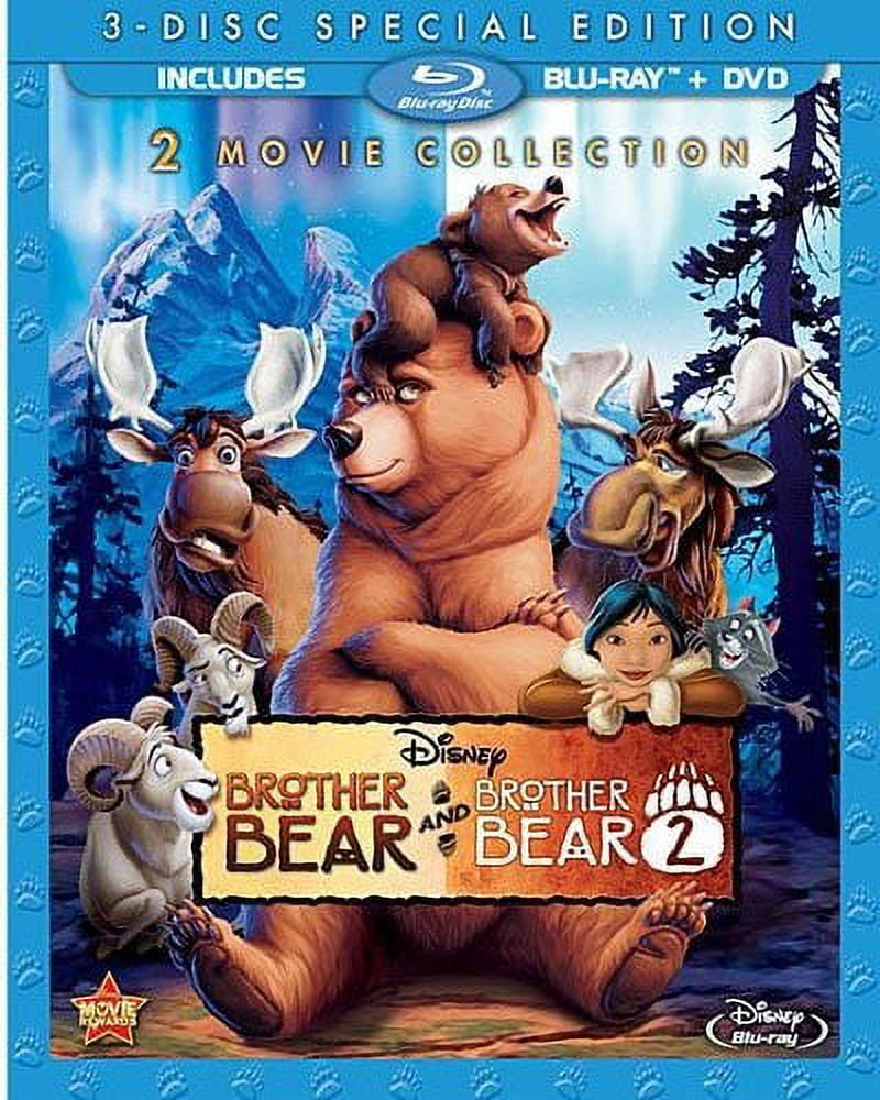Brother Bear / Brother Bear 2 (Blu-ray + DVD), Disney, Kids & Family