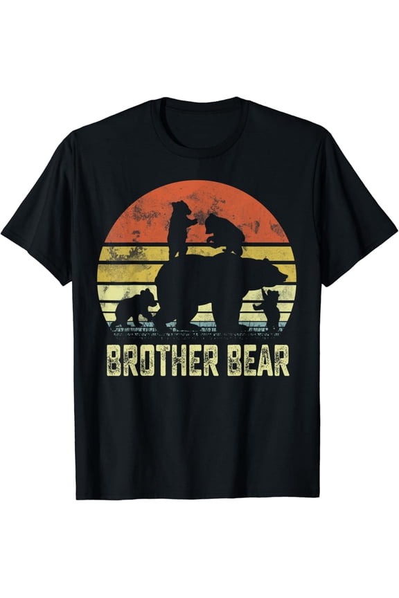 Brother Bear Matching Family Cub 4 Father'S Day T-Shirt