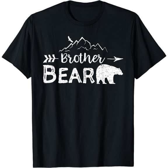 Brother Bear Shirt Matching Family Mama Papa Bear Camping T-Shirt