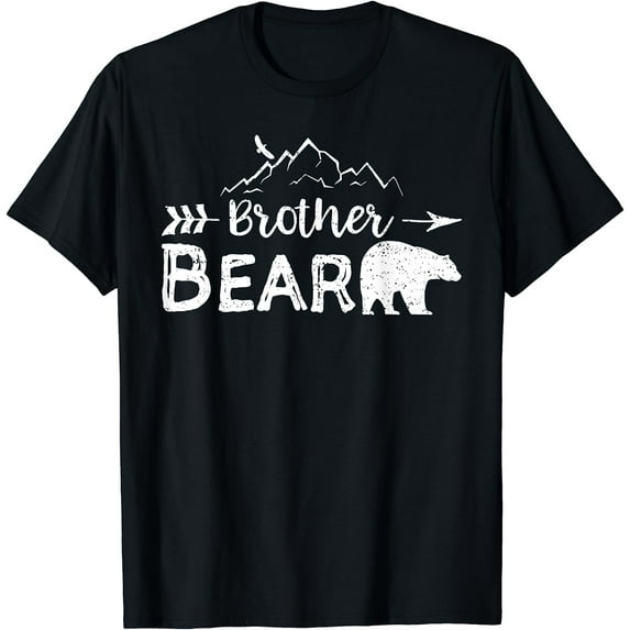 Brother Bear Shirt Matching Family Mama Papa Bear Camping T-Shirt