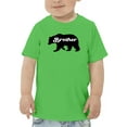 thumbnail image 1 of "Brother" Bear Silhouette Toddler T-Shirt,  5 Toddler, 1 of 4