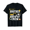 thumbnail image 1 of Brother Birthday Crew Shirt Construction Birthday Party T-Shirt, 1 of 5