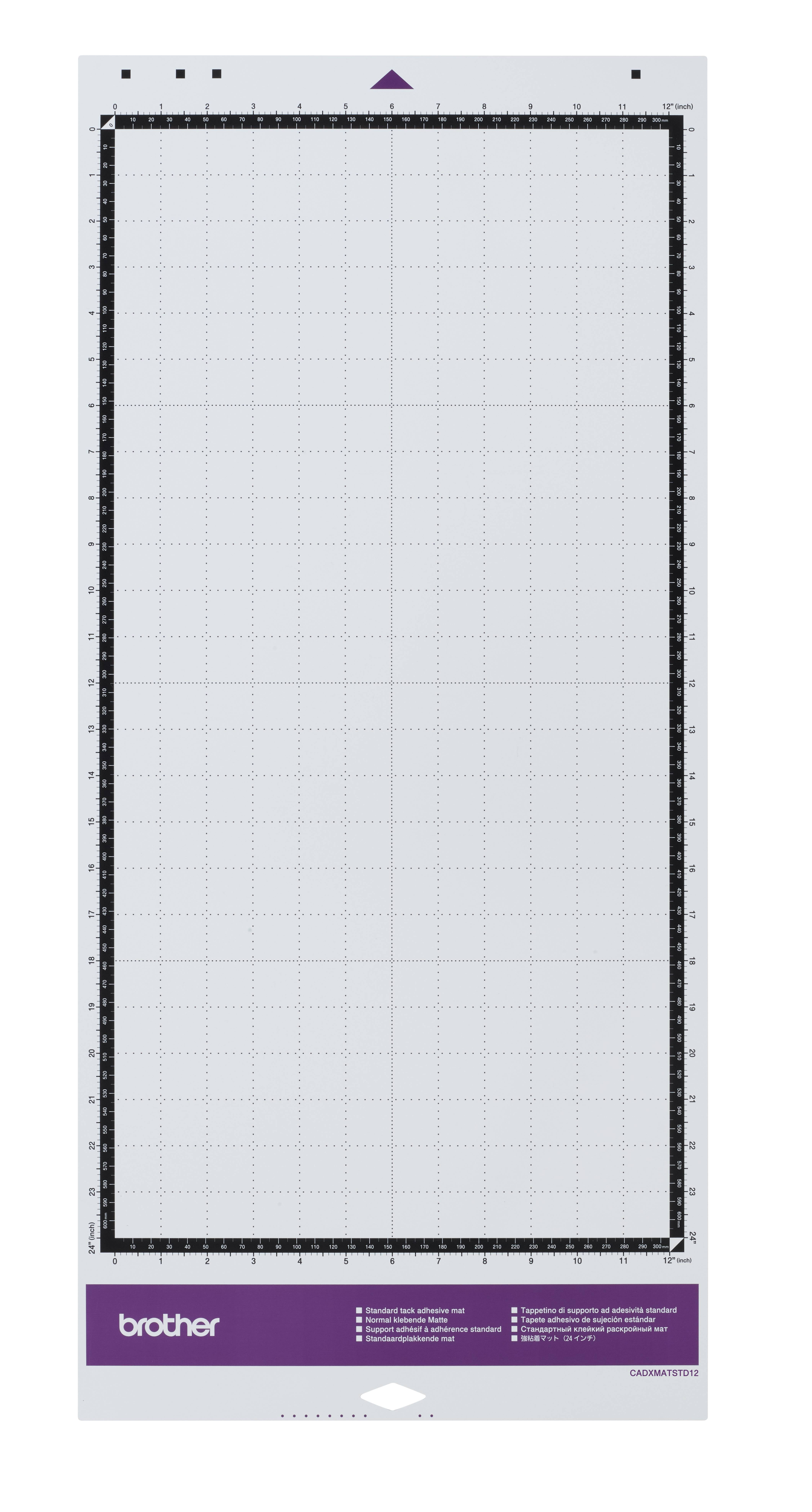 Artistix Non Adhesive 12 x 24 Carrier Sheet Cutting Mat For The Brother Scan  N Cut ScanNCut - Artistix Direct