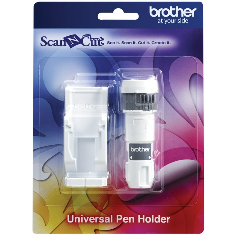 Ødelægge Trænge ind ammunition Brother CAUNIPHL ScanNCut Universal Pen Holder Fits Most Pens 9.6 - 11.4mm  - Walmart.com