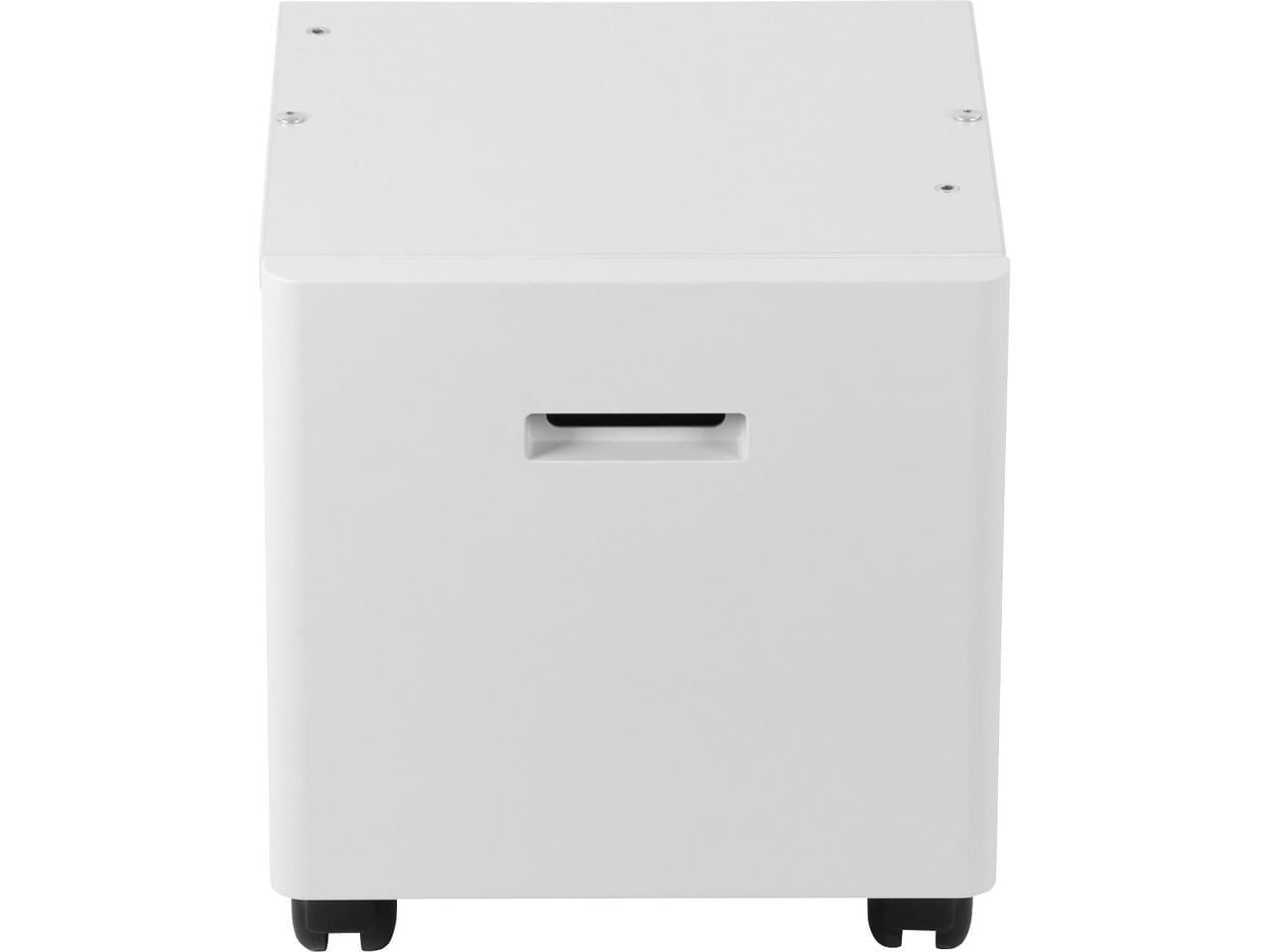 Brother White 15.7" Printer Cabinet Stand with Wheels