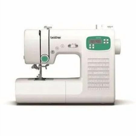 Brother CE1155 Computerized Sewing Machine with Auto Stop/Start, 110 Built-in Stitches, LCD Display, 7 Included accessory Feet
