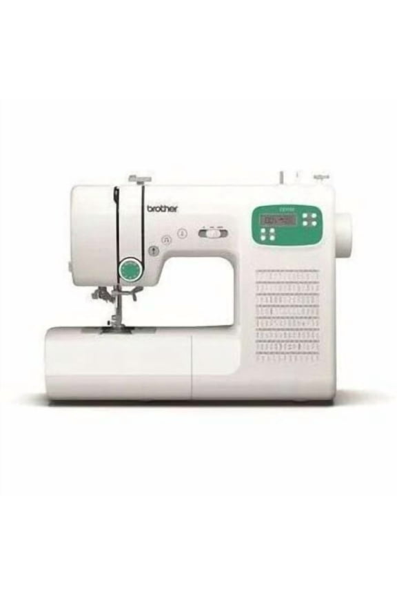 CE1155 Computerized Sewing Machine with Auto Stop/Start, 110 Built-in Stitches, LCD Display, 7 Included accessory Feet