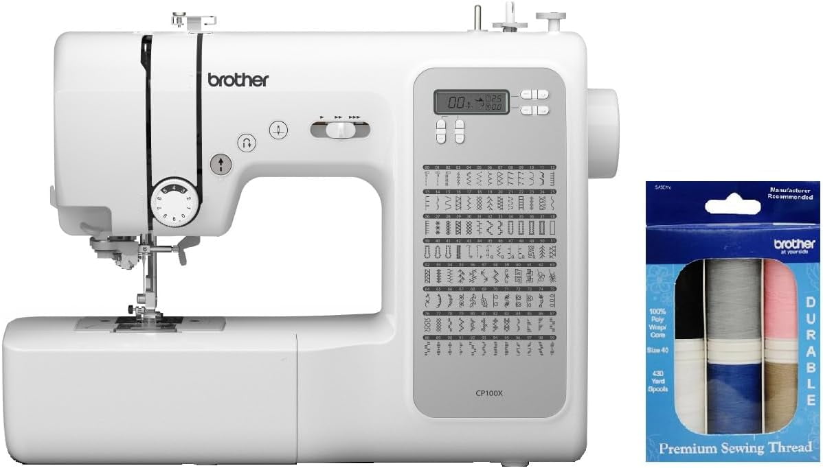 Brother CP100X Computerized Sewing and Quilting Machine and 6Piece