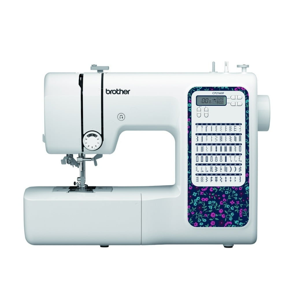 Brother CP2160F Computerized Sewing Machine with 60 Built-In Stitches, LCD Screen, Advanced Needle Threading System, and 7 Auto-Size Buttonholes
