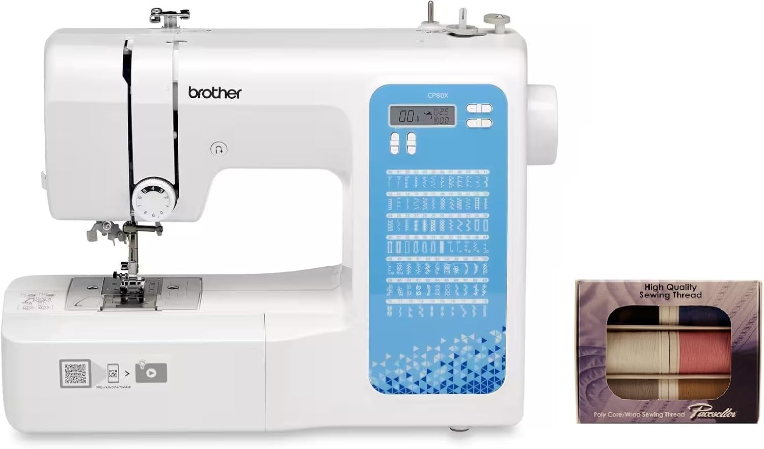 Brother CP80X Computerized Sewing Machine with Preview Quilt