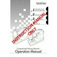 thumbnail image 1 of Brother CS-770 Sewing Machine Owners Instruction Manual, 1 of 1