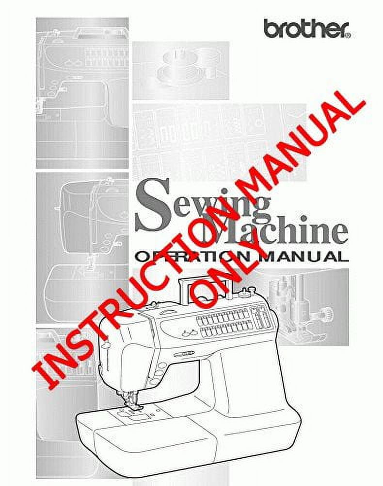 Brother CS8072 Sewing Machine Owners Instruction Manual