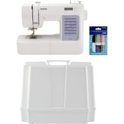 Brother CS5055 Computerized Sewing Machine and 5300A Hard Plastic Storage and Carry Case, SASEW6 Premium Sewing Thread 6-Pack Included